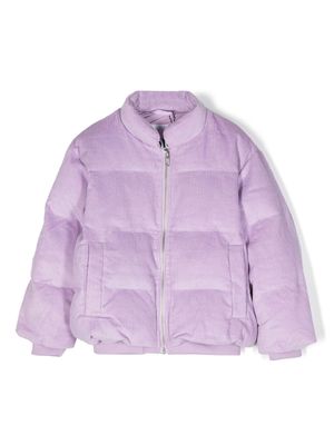 Molo organic-cotton padded jacket - Purple