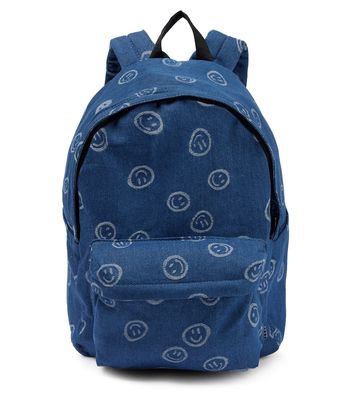 Molo Printed denim backpack