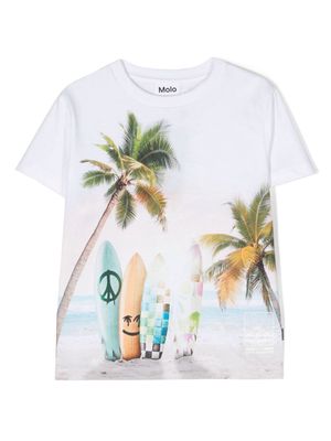 Molo Rame cotton T-shirt - White