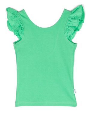 Molo Ranja ruffle T-shirt - Green