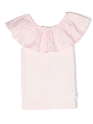 Molo Reca ruffle-collar blouse - Pink