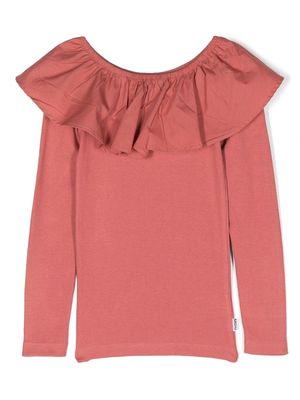 Molo Renate ruffle-collar sweatshirt - Pink
