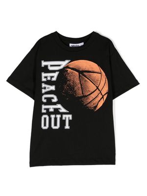 Molo Riley cotton T-shirt - Black