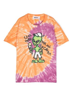 Molo Riley tie-dye T-shirt - Orange