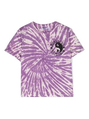 Molo Riley tie-dye T-shirt - Purple