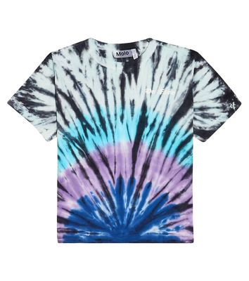 Molo Riley tie-dyed cotton T-shirt