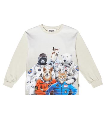 Molo Rin printed cotton sweatshirt