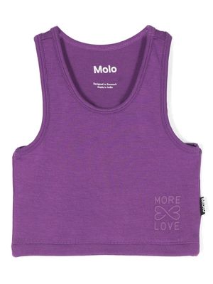 Molo Rippi jersey tank top - Purple