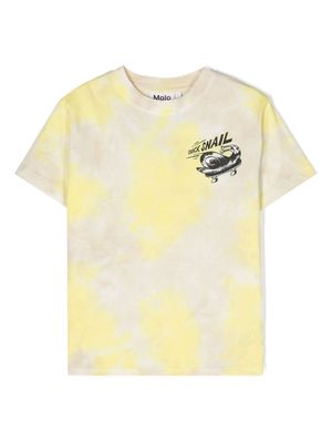 Molo Rodney cartoon-print T-shirt - Yellow