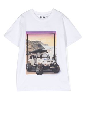 Molo Roxo printed T-shirt - White