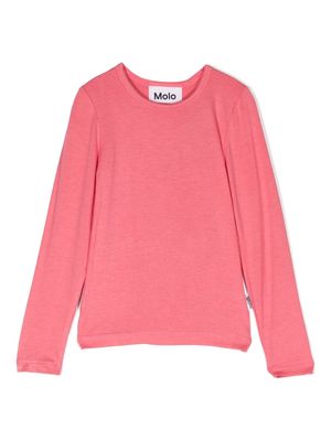 Molo Ruana long-sleeve T-shirt - Pink