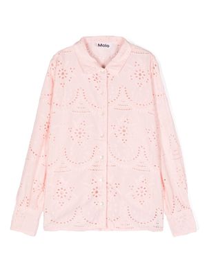 Molo Runa organic cotton shirt - Pink