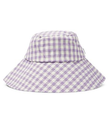 Molo Sille checked bucket hat