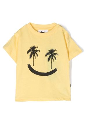 Molo Smile organic cotton T-shirt - Yellow