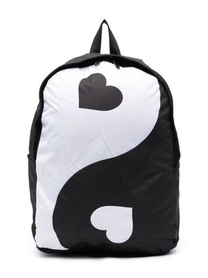 Molo Solo Yin Yang-print backpack - Black