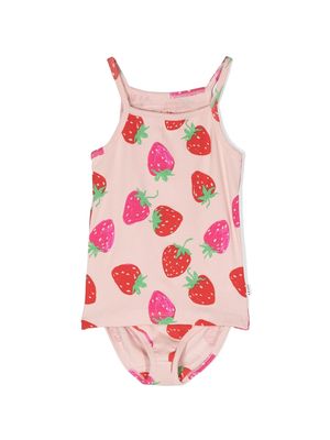 Molo strawberry-print top underwear set - Pink