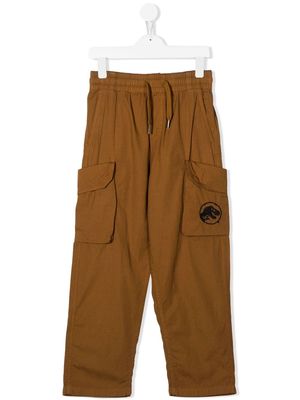 Molo x Jurassic World Argo cargo pants - Brown
