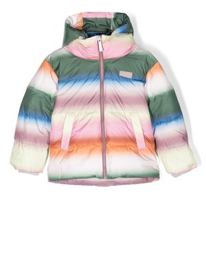 Molo zip-fastening padded jacket - Blue
