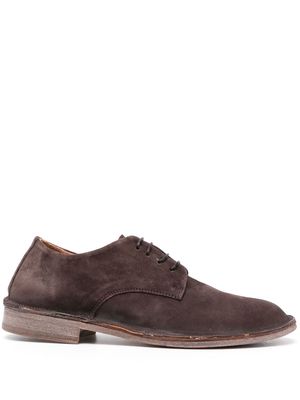 Moma Allacciata lace-up suede brogues - Brown