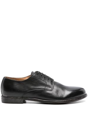 Moma almond-toe leather Derby shoes - Black