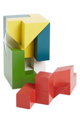 MoMA Design Store Ito 5-Piece Wood Puzzle in Multi