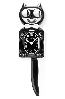 MoMA Design Store Kit-Cat Clock in Black