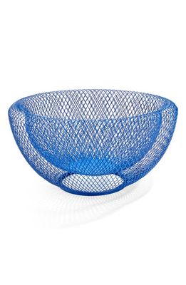 MoMA Design Store Wire Mesh Bowl in Blue