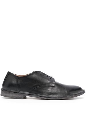 Moma Gates leather derby shoes - Black