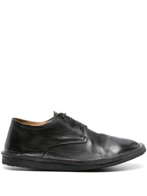Moma grained-leather Derby shoes - Black