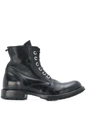 Moma lace up boots - Black