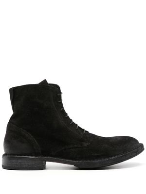 Moma lace-up suede boots - Black
