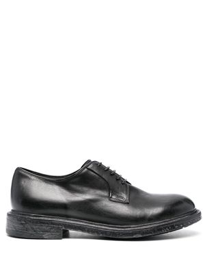 Moma leather derby shoes - Black