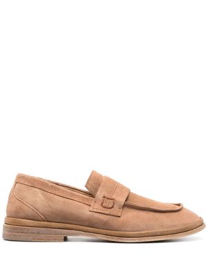 Moma slip-on suede loafers - Brown