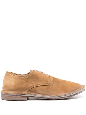 Moma suede lace-up derby shoes - Brown