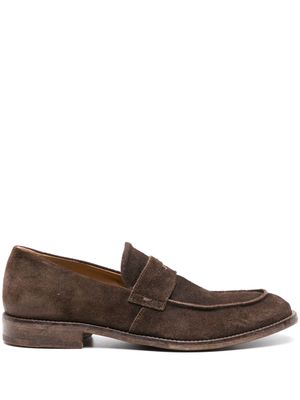 Moma suede penny loafers - Brown