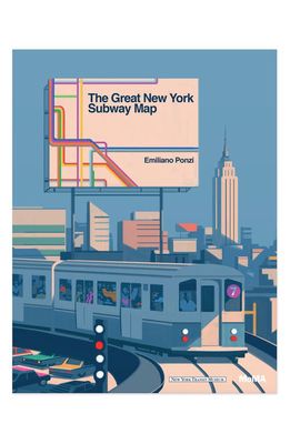 MoMA 'The Great New York Subway Map' Book in Multi