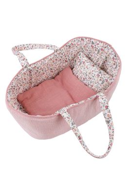 MON AMI Fabric Baby Doll Carrier in Pink