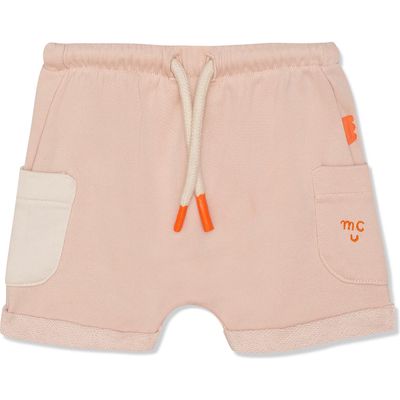 Mon Coeur Knit Drawstring Shorts in Misty Rose