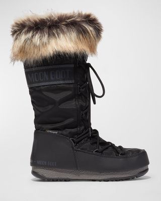 Monaco Faux Fur Tall Snow Boots