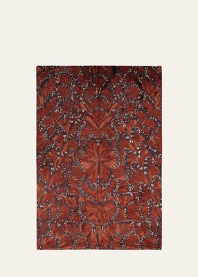 Monarch Fire Hand-Knotted Rug, 6' x 9'