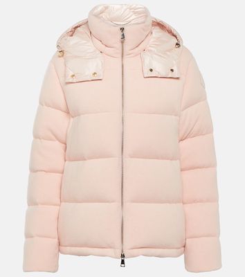Moncler Arimi wool and cashmere down jacket