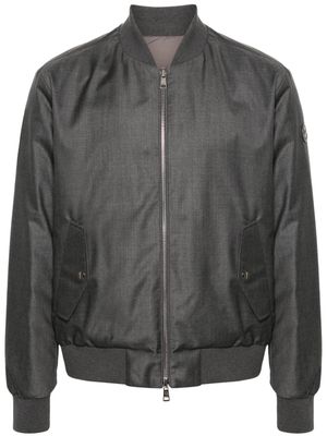 Moncler Aver virgin wool bomber jacket - Grey