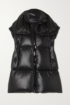 Moncler - Aydat Quilted Recycled Ripstop Down Vest - Black