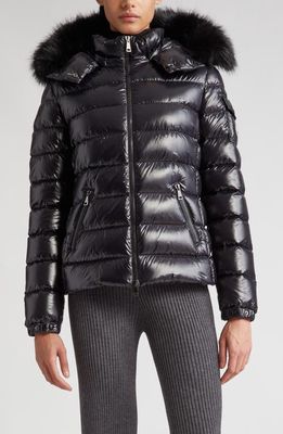 Moncler Badyf Hooded Down Jacket in Black