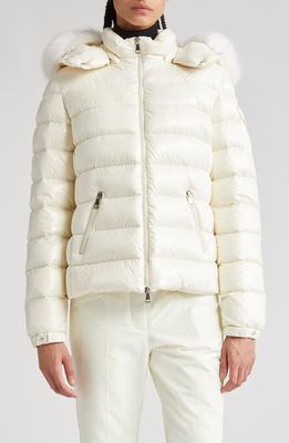 Moncler Badyf Hooded Down Jacket in White