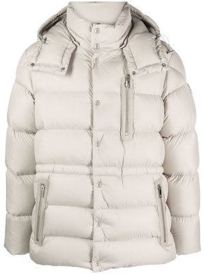 Moncler Bauges detachable-hood jacket - Neutrals