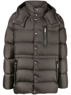 Moncler Bauges padded hooded jacket - Grey