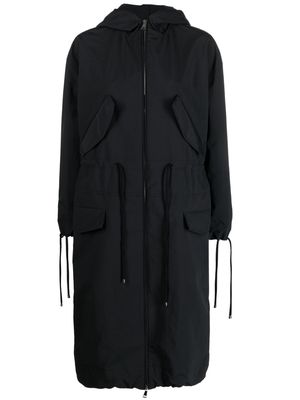 Moncler Belice drawstring hooded coat - Black