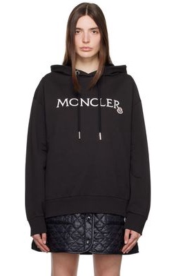 Moncler Black Patch Hoodie