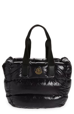 Moncler Caradoc Puffer Tote in Black